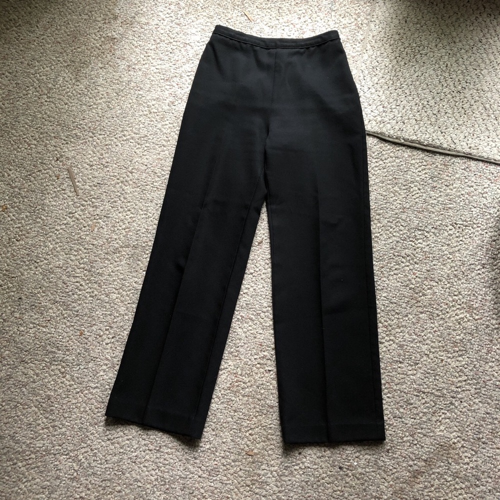 VTG 70s High Waist Flair Black Slacks Levi’s